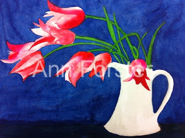 Vase of Tulips